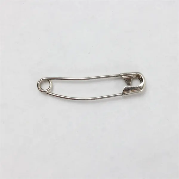 Box of Circa. 100 Curved Safety Pins for Quilting