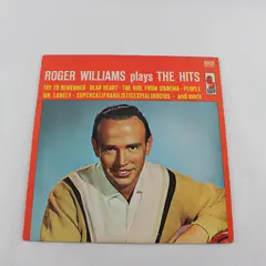 Roger Williams Plays The Hits 12" Vinyl Record 
