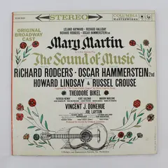 Original Broadway Cast Mary Martin The Sound of Music 12" Vinyl Record