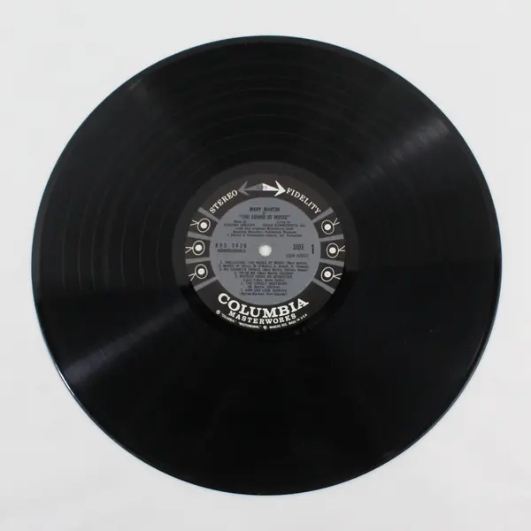 Original Broadway Cast Mary Martin The Sound of Music 12" Vinyl Record