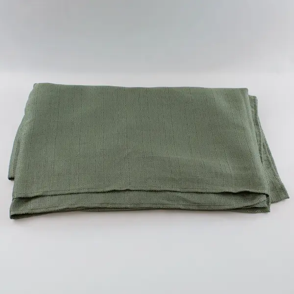 Josie Accessories Sage Green Woven Rectangular Tablecloth 60"x100"