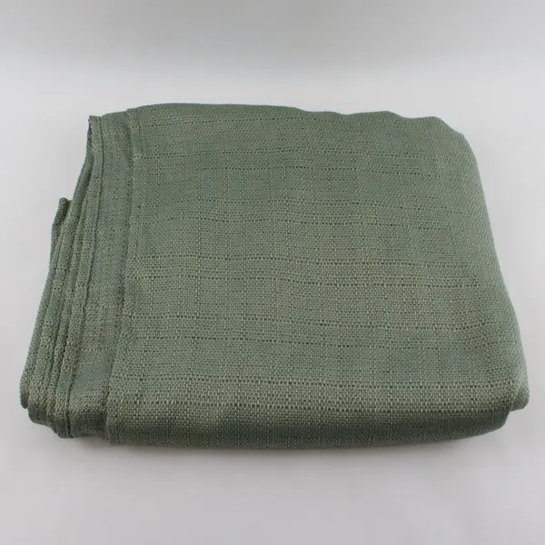 Josie Accessories Sage Green Woven Rectangular Tablecloth 60"x100"