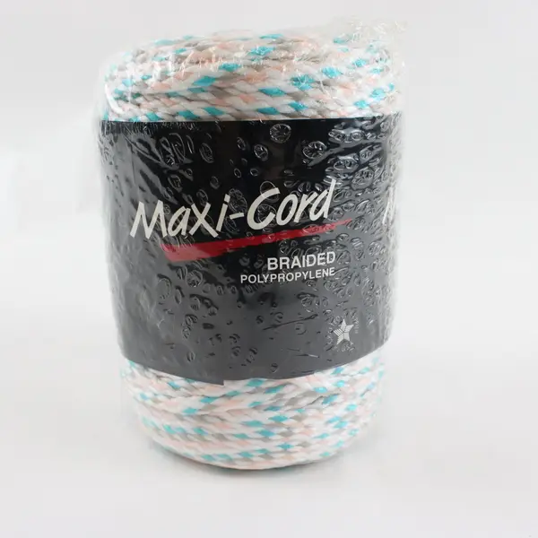 Maxi-Cord Braided Macrame Polypropylene Style #36684 6mm 100yds / 91m Sealed
