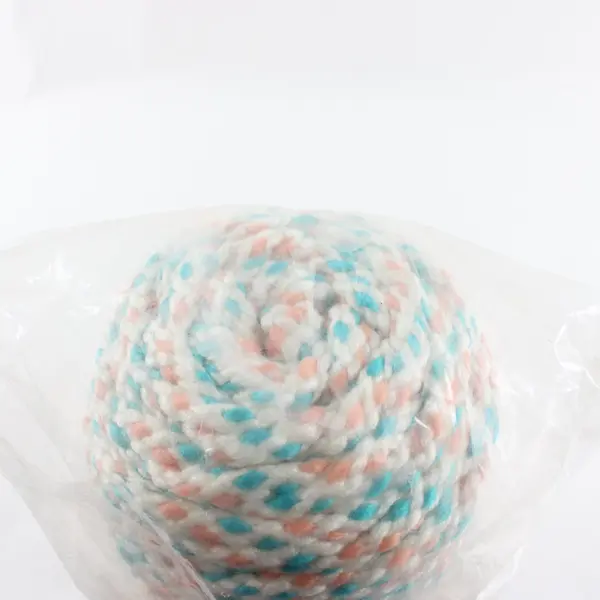 Maxi-Cord Braided Macrame Polypropylene Yellow Pink Blue White 100yds