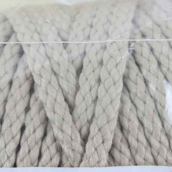 6mm Bonnie Braid Macrame Cord Yarn 100yd Roll DIY Crafts Sealed Tan Color