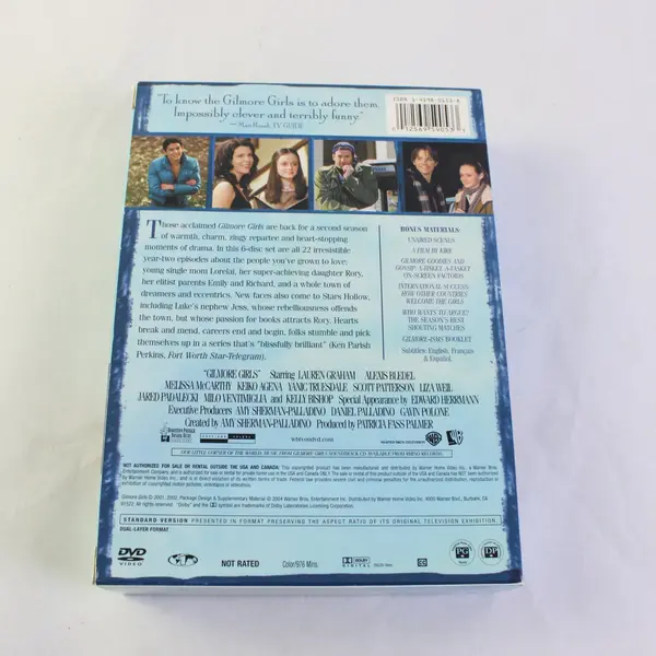 Gilmore Girls: The Complete Second Season DVD Box Set 6 Discs 2004