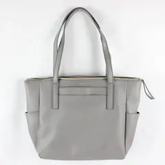 Relic Gray Faux Leather Gold-Tone Hardware Shoulder Bag