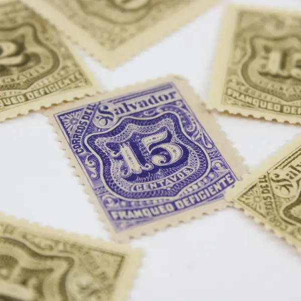 Lot Of 10 El Salvador Postage Due Stamps 1890s Mint Hinged