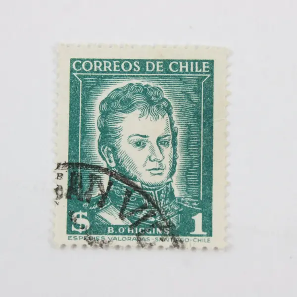 Lot of 5 Chile Stamps 1900s-1940s Used