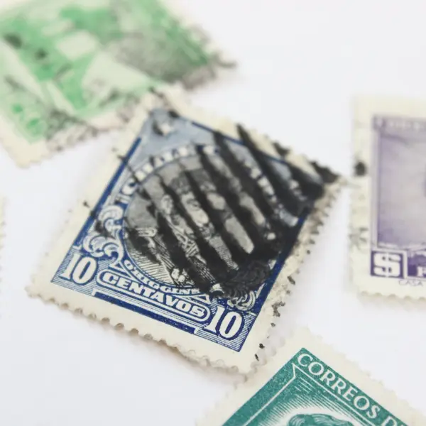 Lot of 5 Chile Stamps 1900s-1940s Used