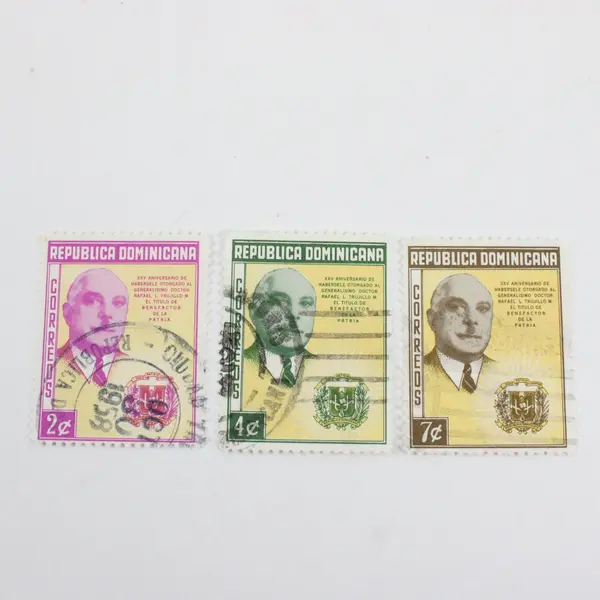 Lot Of 6 Dominican Republic Stamps SC #384-86 #497-99 Used
