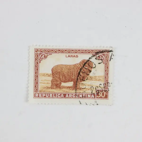 Lot Of 10 Argentina 1930s-1940s Stamps Used