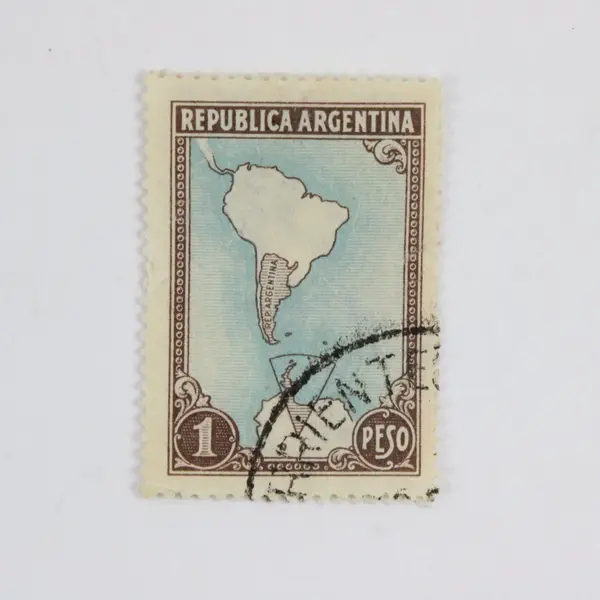 Lot Of 10 Argentina 1930s-1940s Stamps Used