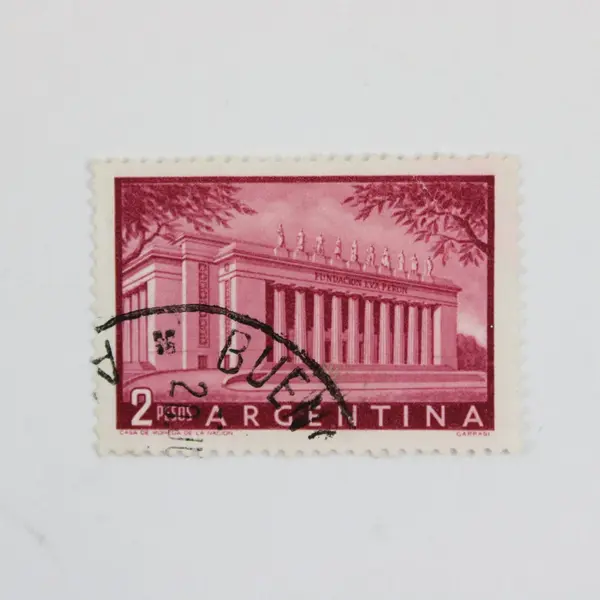 Lot of 8 Argentina 1950s Stamps Used 