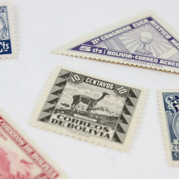 Lot Of 7 Bolivia Stamps 1920s-1940s Mint Hinged