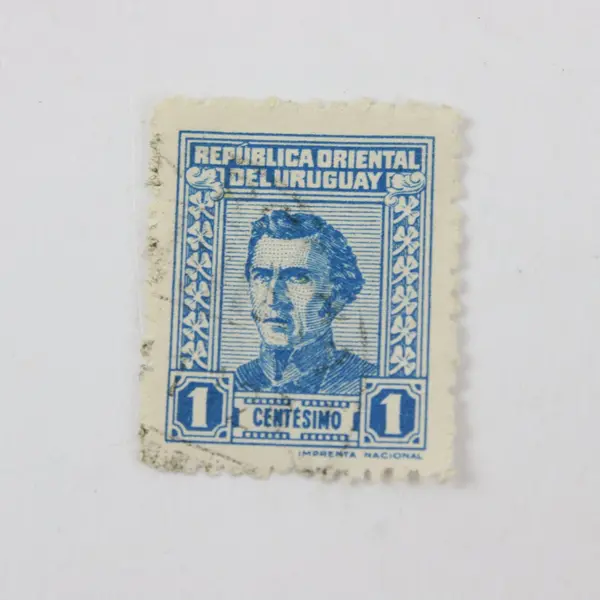 Lot of 10 Uruguay 1940s Jose Artigas Stamps Mixed Used Mint Hinged