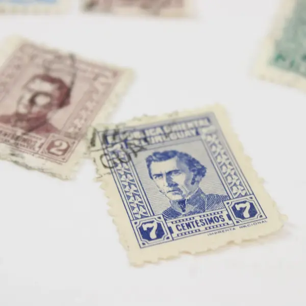 Lot of 10 Uruguay 1940s Jose Artigas Stamps Mixed Used Mint Hinged