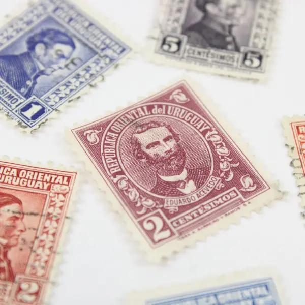 Lot of 10 Uruguay Leaders 1920s-1940s Stamps Used