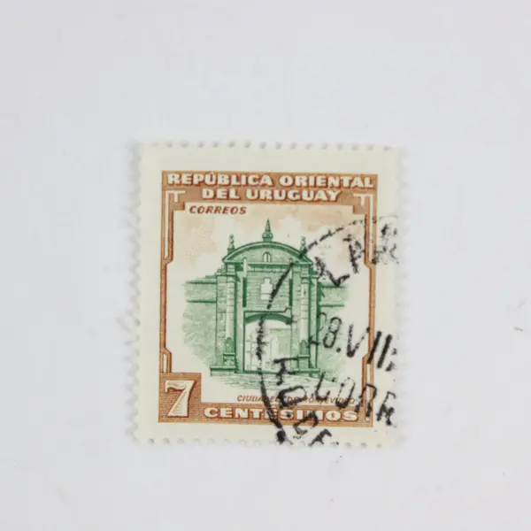 Lot of 6 Uruguay 1930s-1950s Stamps Used