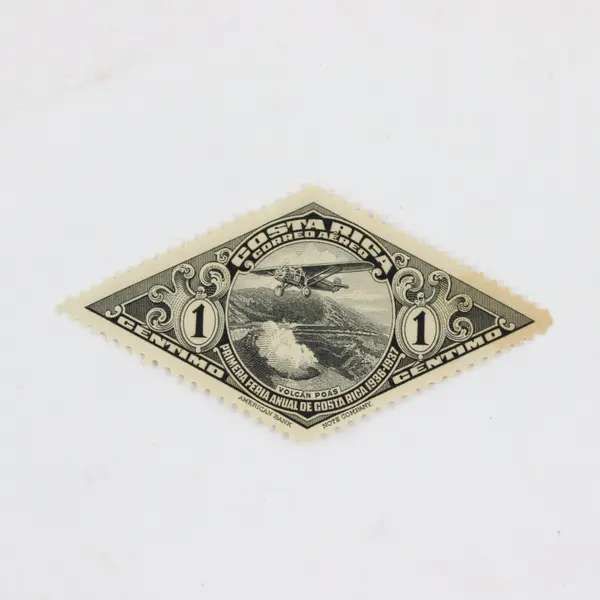Lot Of 9 Costa Rica 1937/1950 Fair Expo Regular/Airmail Stamps Mint Hinged