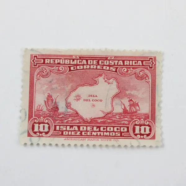 Lot of 8 Costa Rica 1930s-1960s Stamps Used