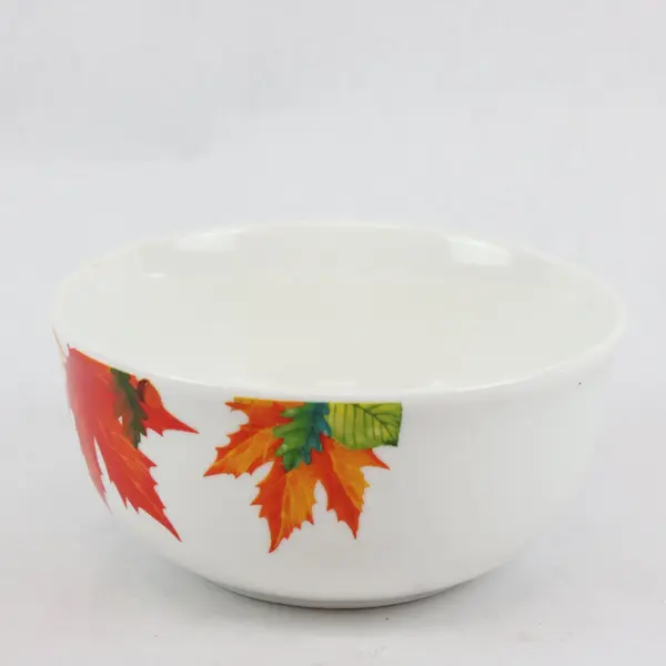 Royal Norfolk Autumn Leaves & Acorns Fall Decor Cereal/Soup Bowl