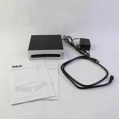 RCA STB7766G1 Digital to Analog Pass-Through TV Converter Box w Remote