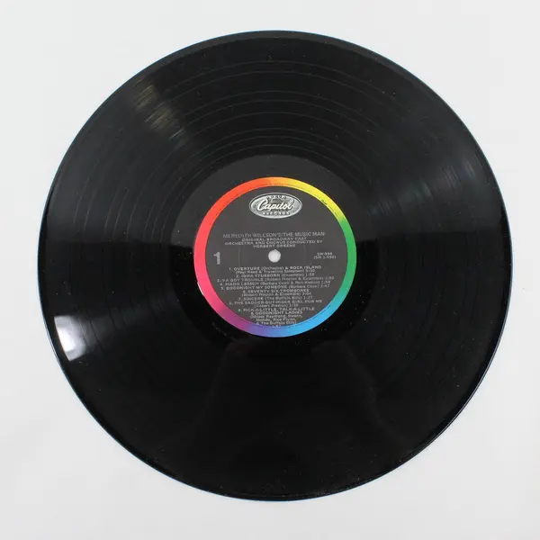 Robert Preston Orig Cast Meredith Willson Music Man 12" Capitol LP SW990