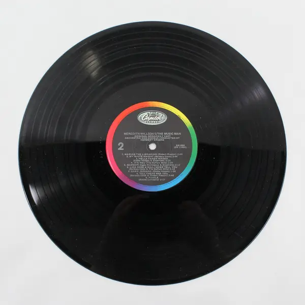 Robert Preston Orig Cast Meredith Willson Music Man 12" Capitol LP SW990
