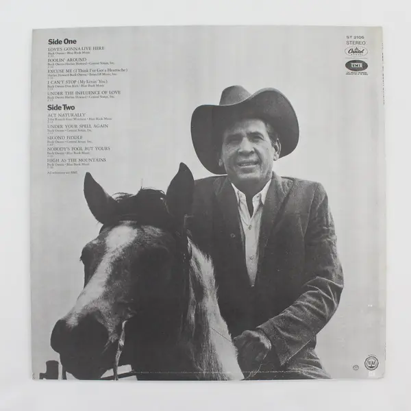 The Best Of Buck Owens 12" Vinyl Record