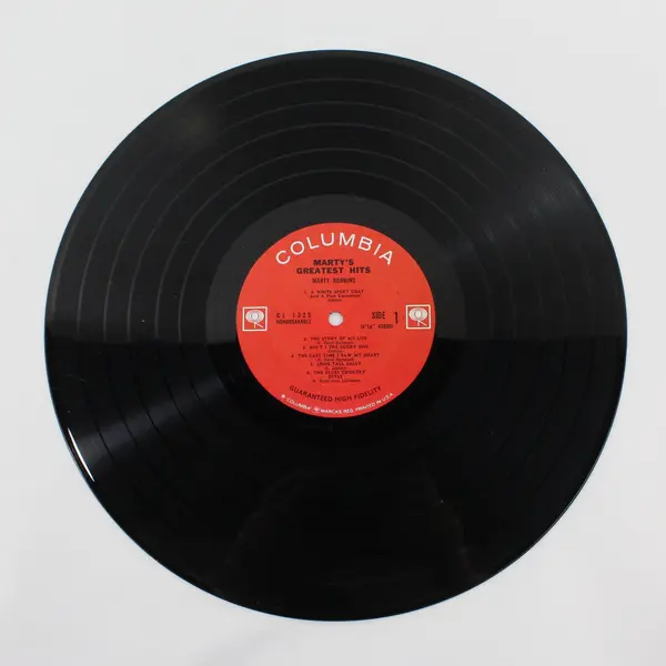 Marty Robbins Marty's Greatest Hits 12" Vinyl LP Columbia CL 1325