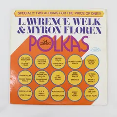 Lawrence Welk & Myron Floren 24 World's Greatest Polkas 2-LP
