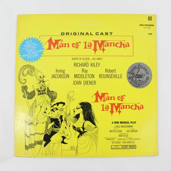 Original Cast Man Of La Mancha  12" Vinyl Record