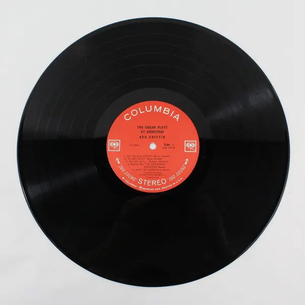 Ken  Griffin The Organ Plays At Christmas 12" Vinyl Record 
