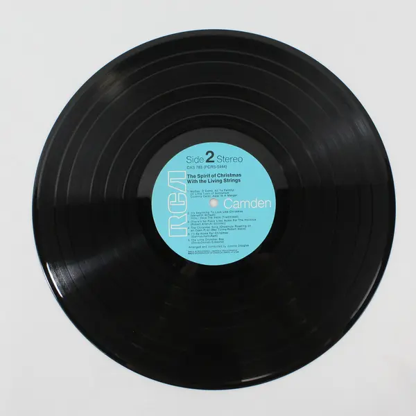 The Spirit Of Christmas With The Living Strings 12" Vinyl Record