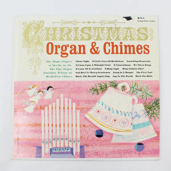 The Magic Fingers of Merlin, Jonathan Wilson Christmas Organ & Chimes 12" Vinyl
