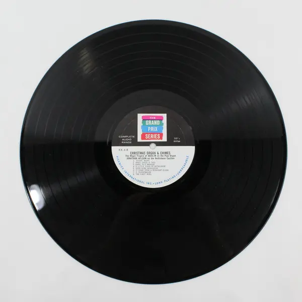 The Magic Fingers of Merlin, Jonathan Wilson Christmas Organ & Chimes 12" Vinyl