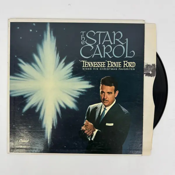 Tennessee Ernie Ford Christmas Favorites Record The Star Carol 12" Vinyl Record