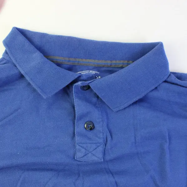 Cabela's Mens Blue Performance Polo Shirt Short Sleeve 2XL Regular