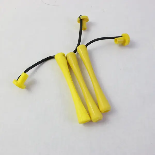 Lot of 101 Vintage Yellow Perm Rods Hair Curlers