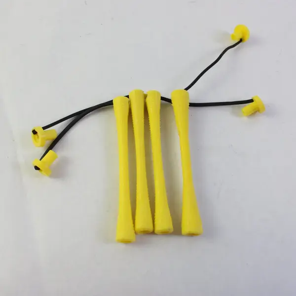 Lot of 101 Vintage Yellow Perm Rods Hair Curlers