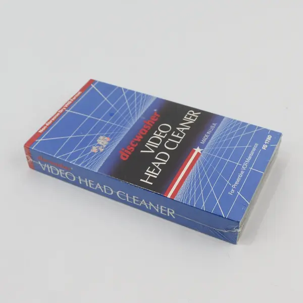 Discwasher Video Head Cleaner VCR Maintenance NEW SEALED