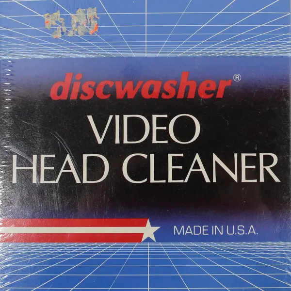 Discwasher Video Head Cleaner VCR Maintenance NEW SEALED