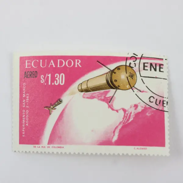 Lot of 6 Ecuador Commemorative CTO Canceled to Order Stamps 1960s