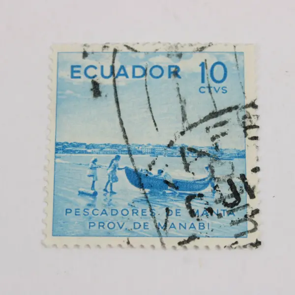 Lot of 14 Ecuador Stamps 1955-1959 SC #596-604 #651-55 Used