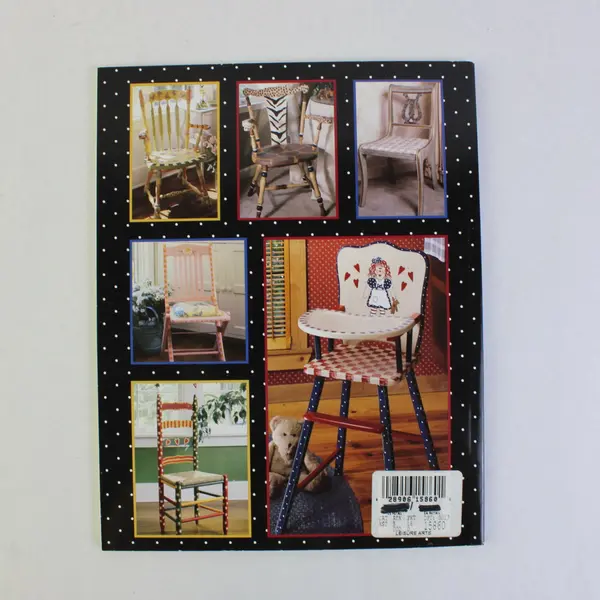 Vintage 50 Fabulous Chairs SC Book 1999 Leisure Arts 