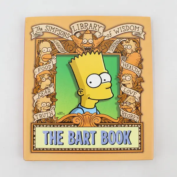 The Bart Book from Simpsons Library of Wisdom Matt Groening 2004 1st Ed HC DJ