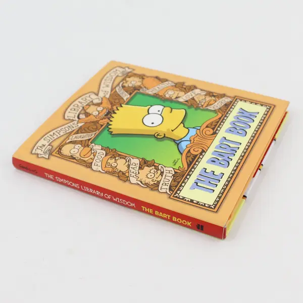 The Bart Book from Simpsons Library of Wisdom Matt Groening 2004 1st Ed HC DJ