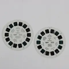 Set Of 2 Vintage View-Master Standard Oil Air-O-Zone HD Additive Promo Reels