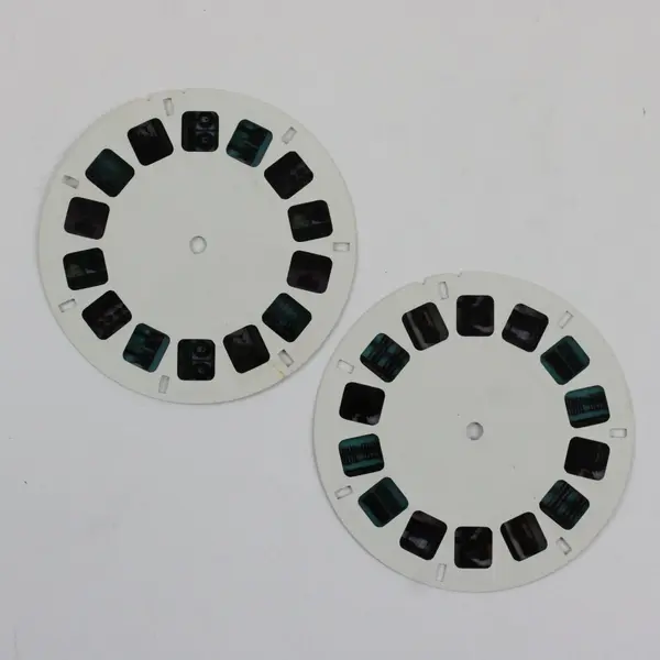 Set Of 2 Vintage View-Master Standard Oil Air-O-Zone HD Additive Promo Reels